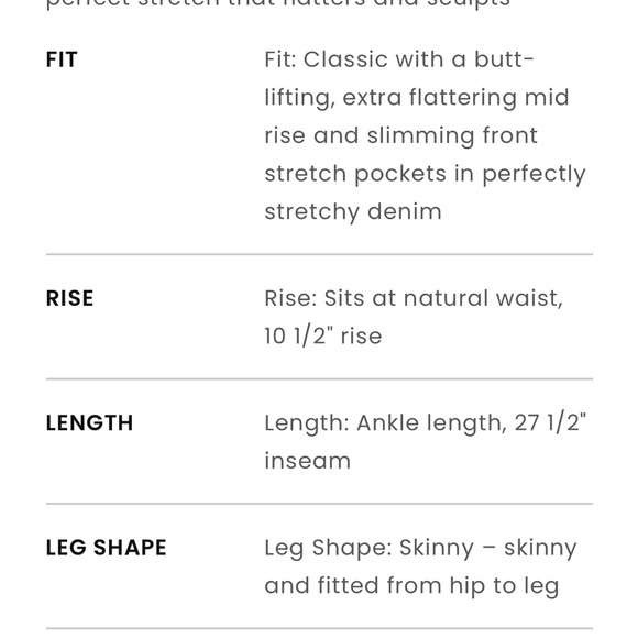 NWT Loft Mid Rise Skinny Jeans in White - Picture 4 of 6